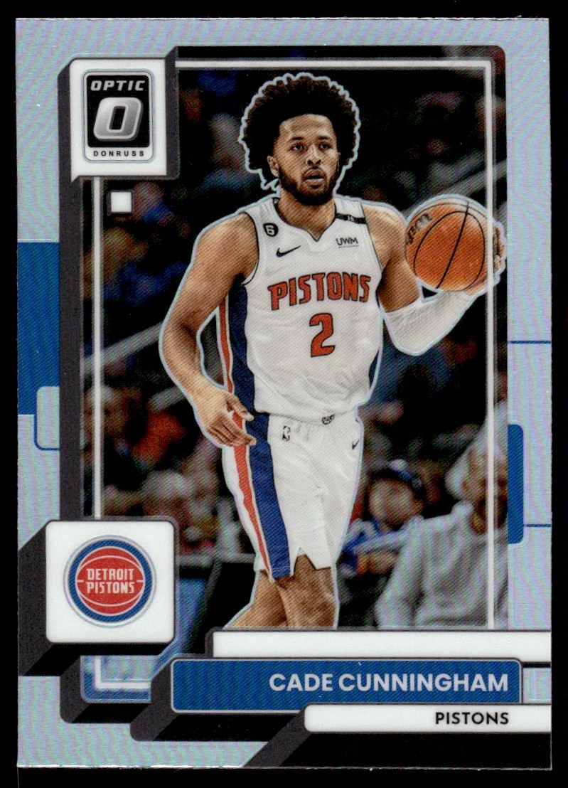 2022-23 Donruss Optic Holo Cade Cunningham Detroit Pistons #92