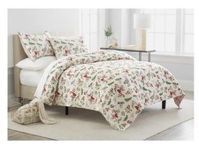C & F Natures Holiday Cardinal Holly Full Que...