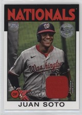 2021 Topps 1986 Topps Baseball Relics Juan Soto #86R-JSO 14ma