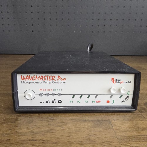 Wave Master Pro Microprocessor Pump Controller 033050 Wavemaster Red Sea TESTED