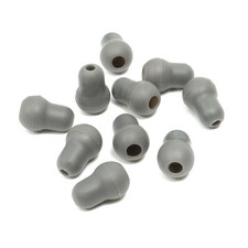 10Pcs Silicone Gray Soft Eartips Earplug Earpieces For Littmann Stethoscope ll