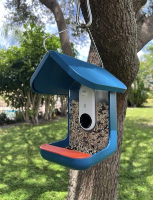 Bird Buddy Pro Solar Smart Bird Feeder with Camera 5MP Photo, 2K UHD