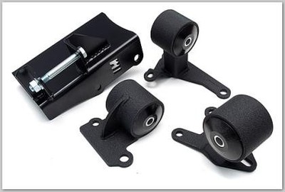Innovative H-Series Black Steel Mounts 75A Bushings Fits 94-01 Integra