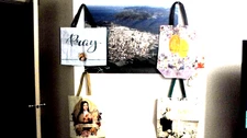 Religious shopping bags-4different ones-Catholic themes- 3-18x14 and one13x16.5