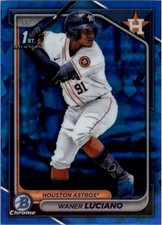2024 Bowman Chrome Sapphire Prospects #BCP208 Waner Luciano - BB