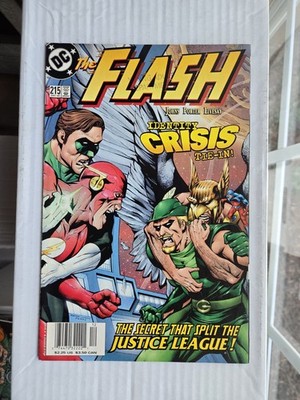 Flash #215 Newsstand 1:20 Rare 2,200 Copies Batman App Zatanna DC Comics 2004