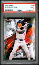2024 TOPPS FINEST #100 SHOHEI OHTANI PSA 9