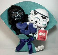STAR WARS Plush DOLL BOUQUET Darth Vader Stormtrooper Celebration NWT Floral Fun