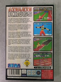 Athlete Kings Sega Saturn PAL UK Complete Boxed Manual