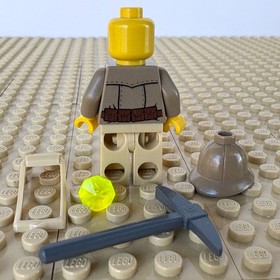 LEGO Pharaoh's Quest: Prof Archibald Hale, AXE, JEWEL, pha002, 7327 PYRAMID 2011