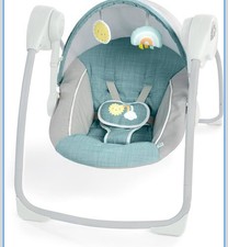 Ingenuity Baby Swing Portable w Canopy Recline Toys 0-9 Months Fast Shipping