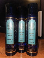 ZODIAC PISCES FRAGRANCE MIST Spray 8 OZ LOT OF 3 Bath  Body Works Blue