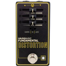 Walrus Audio Fundamental Series Distortion Effects Pedal Black Refurbished