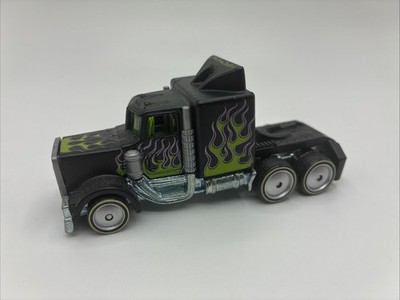 Hot Wheels Boulevard Long Gone Flat Black Real Riders Loose  Blister Pull