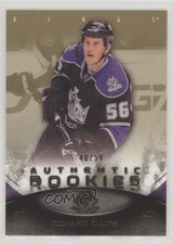 2010-11 SP Game Used Edition Authentic Rookies Gold 40/50 Rich Clune Richard av1