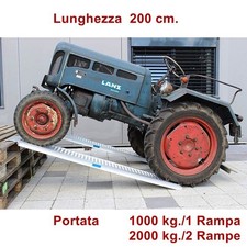 Rampa di carico in alluminio pedana per moto pesanti UTV ATV quad auto trattori