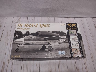 MPM Heinkel He 162A-2 Spatz 1:32 Aircraft Model Kit Limited Edition 208/999 Rare