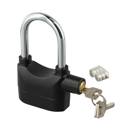 Outdoor Aluminum Alloy Lock featuring a loud siren and heavy duty build - Picture 12 of 36