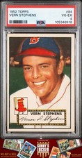 1952 Topps #84 Vern Stephens PSA 4