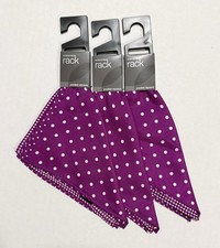 Nordstrom Rack Pocket Squares 100 Silk Berry Polka Dot Lot of 3