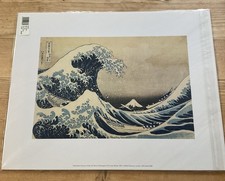 Große Welle vor Kanagawa Katsushika Hokusai Kunst Dekor Druck Poster NEU
