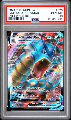Gyarados VMAX graded PSA 10 for sale on eBay