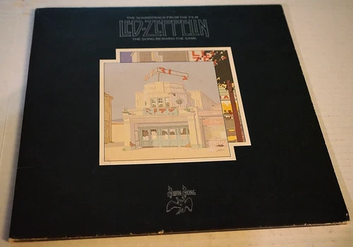 Led Zeppelin Soundtrack From The Song Remains The Same2x LP Both Lps Are Side 1
