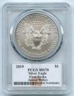 2019 $1 American Silver Eagle 1oz Dollar PCGS MS70 First Strike Jamaal Wilkes