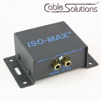 Jensen Transformers CI-1RR Audio Hum/Noise/Buzz Eliminator/ Ground