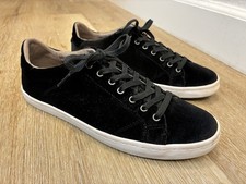 Cole Haan GrandPro Grand OS Black Velvet Lace Up Sneaker Women  s Shoes Size 8 B