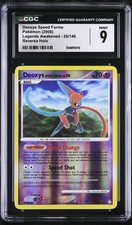 CGC 9 MINT Deoxys Speed Forme 26/146 Legends Awakened Reverse Holo Pokemon Card on eBay