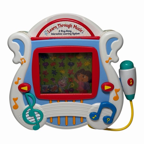 Rare 2002 Fisher Price Learn Through Music System w/ Dora’s Farm Adventure