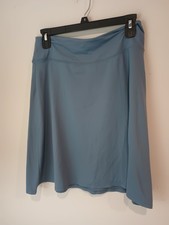 Patagonia Women's S Blue Active Skirt Skort Knit 92 Nylon 8 Spandex Stretch...