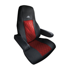 Semi Truck Faux Leather Seat Covers 20082025 Fit Cascadia Style Seats Semi Truck Faux Leather Seat Covers 20082025 Fit Cascadia Style Seats