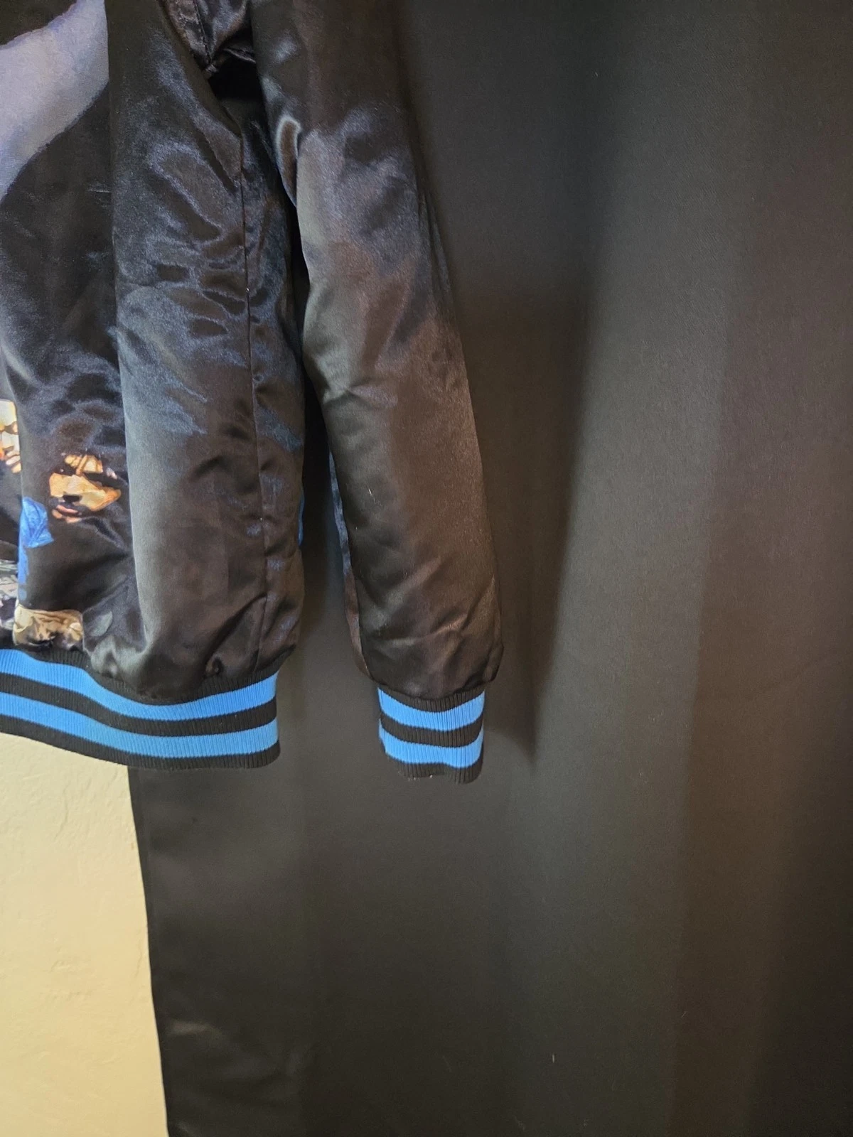 Mens Headgear Classics Dead Presidents 1995 Button Bomber Satin Jacket Size XL - product detail image 21