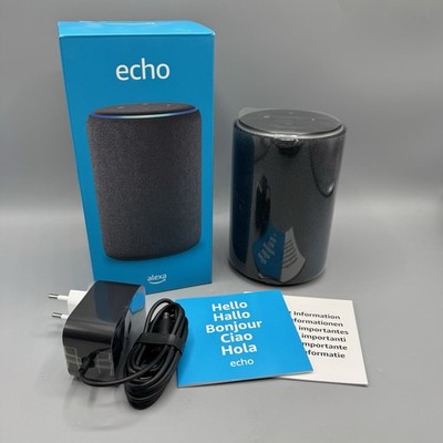 Amazon Echo 3. Gen. R9P2A5 Alexa Smart Home Speaker Dolby Audio Wie NEU&OVP 