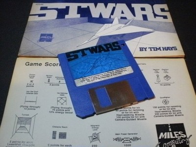 ST WARS (STAR WARS) for ATARI ST / STe