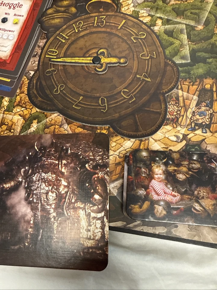 Juego de mesa completo Jim Henson's Labyrinth River Horse Games 2017 David Bowie Foto 4 de 4