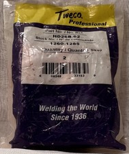 (2-Pk) Tweco Brass Nozzle Heavy Duty 0.625 Size HD26B-62