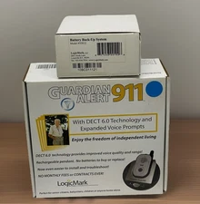 LOGICMARK GUARDIAN ALERT 911 Emergency Alert System Model 30511 & Battery Backup