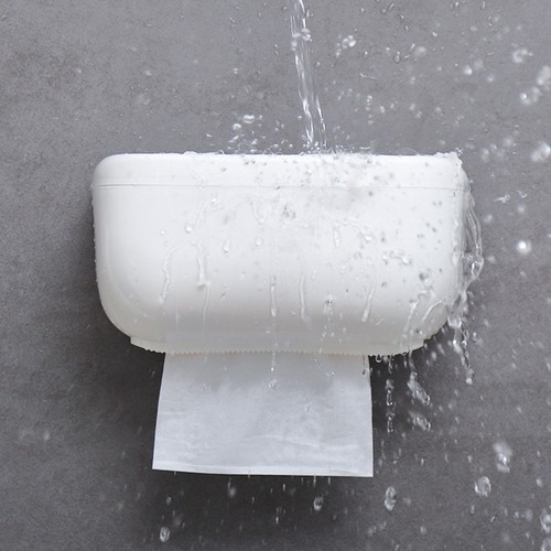 Multifunktion Toilettenpapierhalter selbstklebend ohne Bohren Tissue Box Kleinigkeiten - Bild 11 von 11