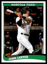 2023 Josh Lester Choice Minor League Rookie Card Norfolk Tides