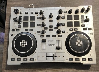Hercules Dj Console Rmx Dj Controller 4-in/4-out Audio Interface Untested