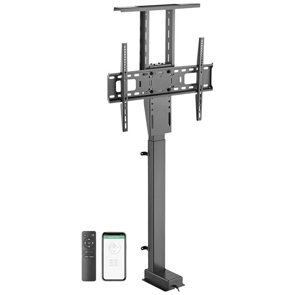 Support TV réglable en hauteur My Wall HP63-2L pour écran de 37 à 65 pouces en acier noir