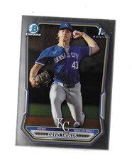 David Shields 1st Chrome Prospect Rookie RC 2026 Bowman Card #BCP-11 Royals