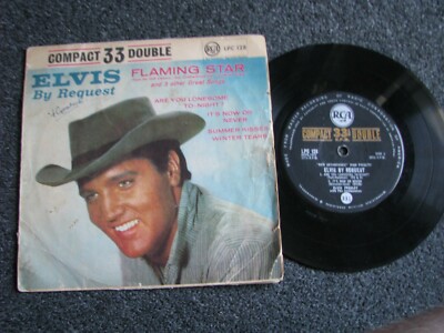 Elvis Presley-Flaming Star 7 PS-4 Track EP-1961 South Africa-RCA-LPC 128