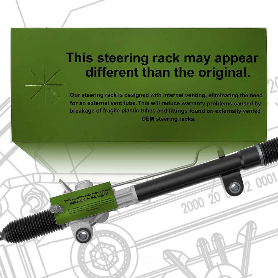 Conjunto de cremallera y piñón - Nuevo Edelmann 2056 para Ford Mustang 94-96 Foto 4 de 4