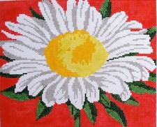 Bloom Hand Painted Needlepoint Canvas