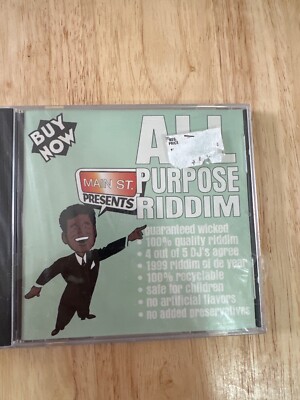 All Purpose Riddim by Various Artists (CD, May-2005, VP Records) Goofy Lady G ++