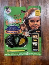 Rare Vintage 1995 Collegeville Halloween Face Painting Secret Face Makeup Kit